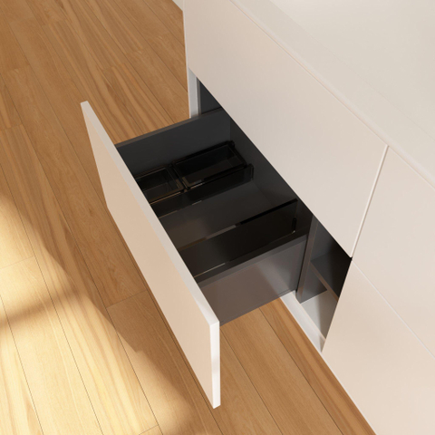 Villeroy & Boch finion wastafelonderkast - 119.6x59.1cm - 4 lades - mat wit SW479505