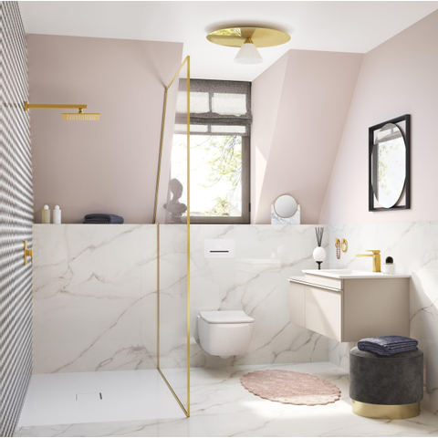 Villeroy & Boch Venticello lavabo-meuble - 1 trou de robinet traversant 80x50cm - (adapté pour 3 trous de robinet) avec trop-plein stone white SW209638