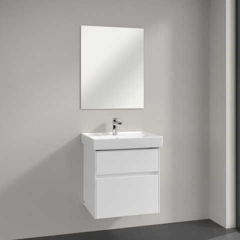 Villeroy & Boch More To See spiegel - 600x750x20mm - inclusief bevestiging - Aluminium (glans zilver) 1023985