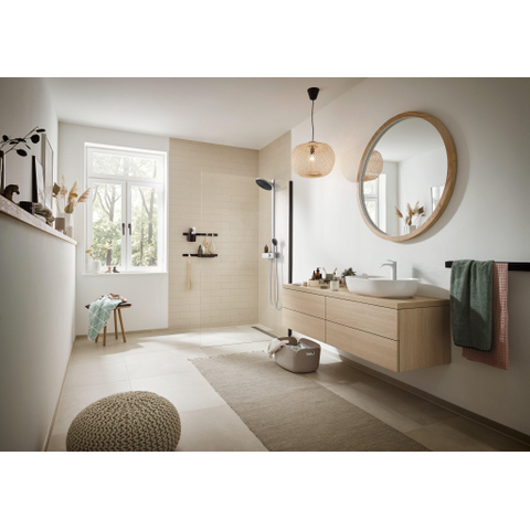 Hansgrohe WallStoris élément mural 50x3.3x1.2cm Noir mat SW651268