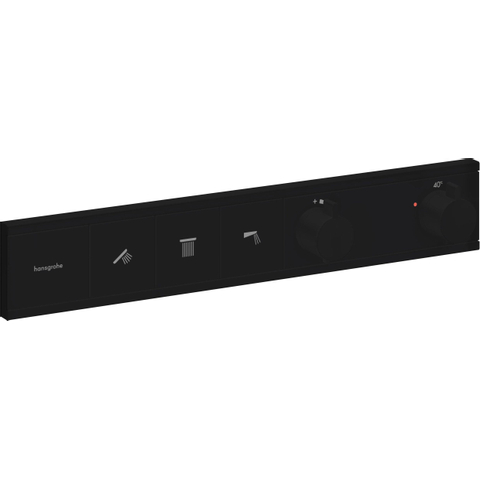 Hansgrohe Rainselect Thermostaat - inbouw - voor 3 functies - mat zwart SW917998
