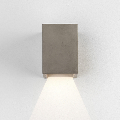 Astro Oslo 120 Applique murale LED 12x8.4x10.7cm IP65 éclairage intégré béton SW378145