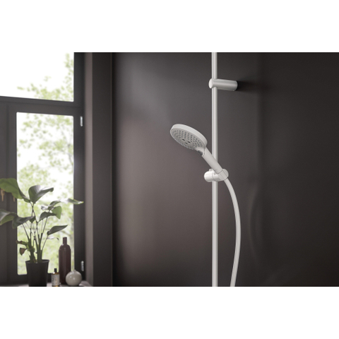 Hansgrohe Raindance Select S - showerpipe - 240 - 1jet PowderRain - met thermostaat - mat wit SW297297