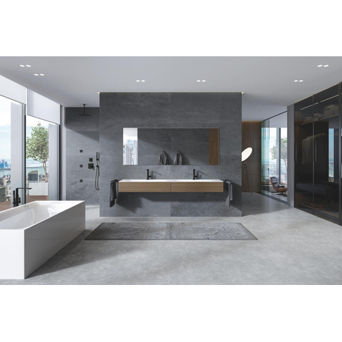GROHE Euphoria Cube wandhouder - niet verstelbaar - mat zwart SW1477599