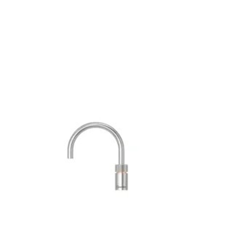 Quooker BE Nordic Round kokendwaterkraan - draaibare uitloop - PRO3 reservoir - Warm / kokend water - RVS SW795635
