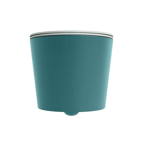 Mondiaz LAVIE WC suspendu – sans bride – 36 x 53 cm – avec abattant softclose – Smag (vert), abattant Greey (vert clair/gris) SW1208627