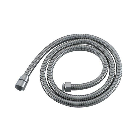 Fortifura Calvi Badkraan set - uitloop - 22cm inkortbaar - metalen slang - staafhanddouche - inbouwdeel - wandhouder - PVD - geborsteld RVS SW1242587