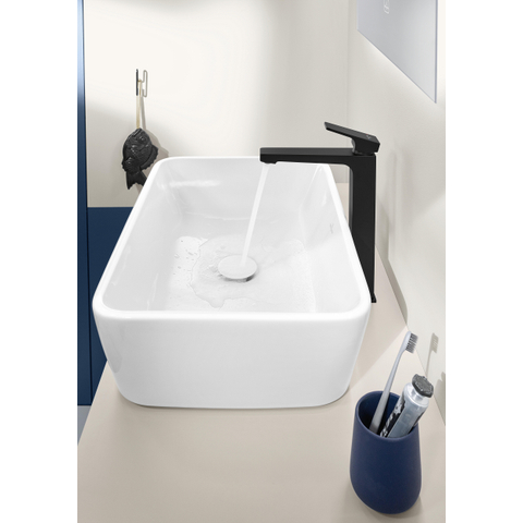 Villeroy & Boch Architectura vasque à poser 60x40,5x15,5cm - Rectangulaire sans trop-plein Blanc Alpin brillant Céramique SW762305