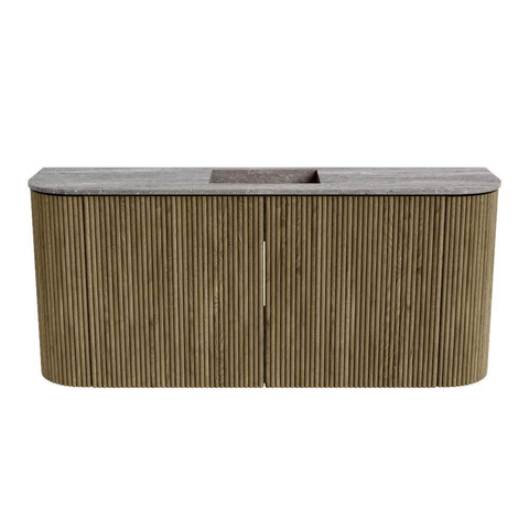 Mondiaz JOYA-DLUX 93.2cm toiletmeubel - ronding links en rechts kleur Dusk - Wastafel FAYE positie Midden Zonder kraangat kleur Oza. SW1426025