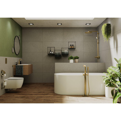 Grohe Essentials Handdoekhouder - 45cm - dubbel - draaibaar - brushed hard graphite (antraciet) SW98953
