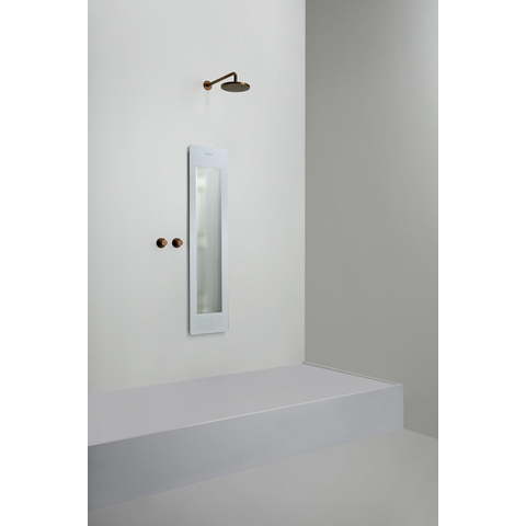 Sunshower Round Medium One infrarouge encastré 140x33x10cm White SW767733