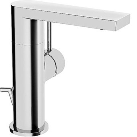 Hansa Stela Mitigeur monotrou avec bonde maniement latéral et bec 12.3cm chrome GA74231