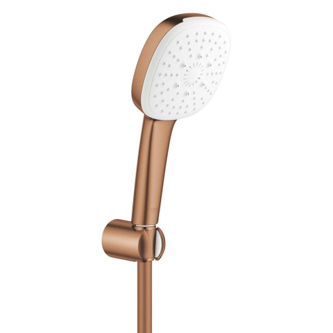 GROHE Tempesta 110 Cube douchette - avec support 3 jets - warm sunset brossé (cuivre) SW1587945
