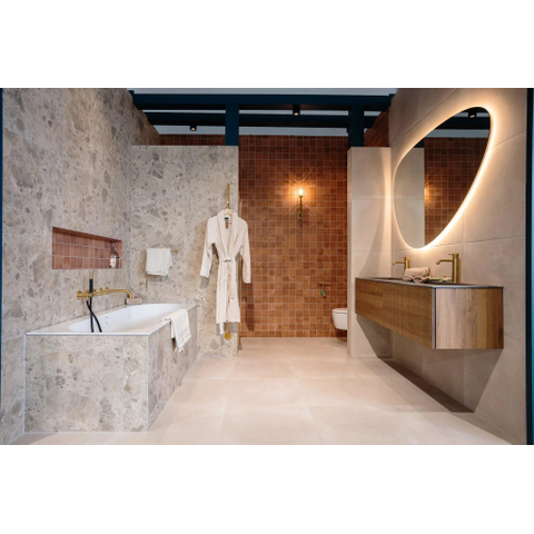 The Mosaic Factory Kasba mosaïque - 30x30cm - 6.5mm - carré - R10 - terra mat SW798760