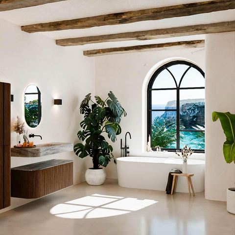 MONDIAZ THOR-DLUX 120cm meuble de salle de bains arrondi gauche + droite couleur Walnut avec 1 tiroir et 2 portes. Vasque suspendue CLOUD Milieu sans trou de robinet couleur Oza. SW1463402