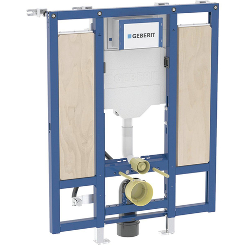 Geberit Duofix wandcloset - hoogte 112cm sigma reservoir - 12cm armsteun - blauw SW1237252