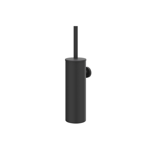 IVY Garniture brosse WC - modèle mural - Noir mat PED SW1031383
