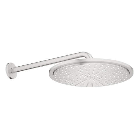 Grohe Rainshower Cosmopolitan 310 Hoofddouche - 31cm - 1 straalsoort - wanddarm 38cm - Supersteel (RVS) SW73276