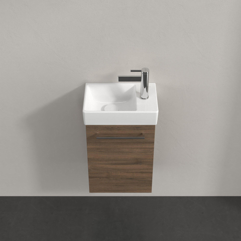 Villeroy & Boch Avento wastafelonderbouwkast - 1 deur - 34x51.4x20.2cm links - Arizona Oak (hout) SW448533