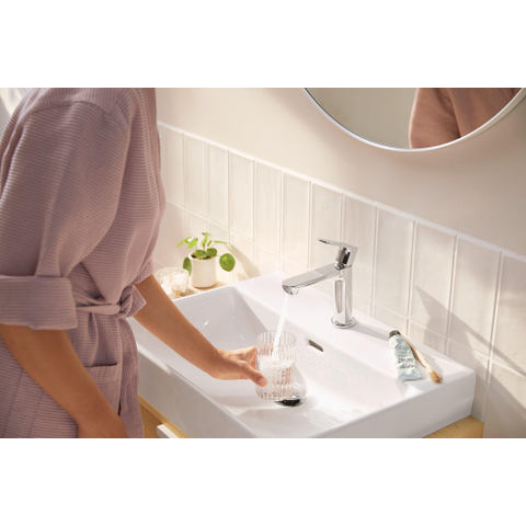 Hansgrohe Rebris s Eengreeps wastafelmengkraan - 110 - coolstart - zonder afvoer - hoogglans chroom SW796370