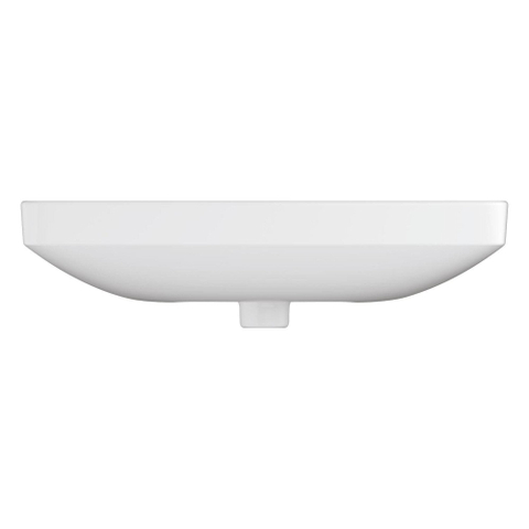 Grohe Euro Ceramic Wastafel - 60x 47cm - met kraangat - met overloop - alpine wit SW1234893