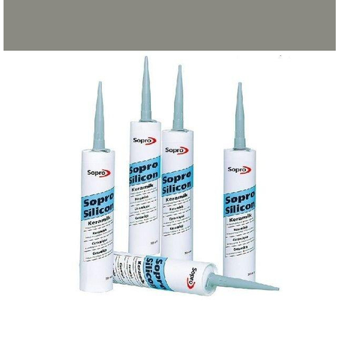 Sopro Kit silicone Béton gris n° 14 à 310ML Gris SW359778