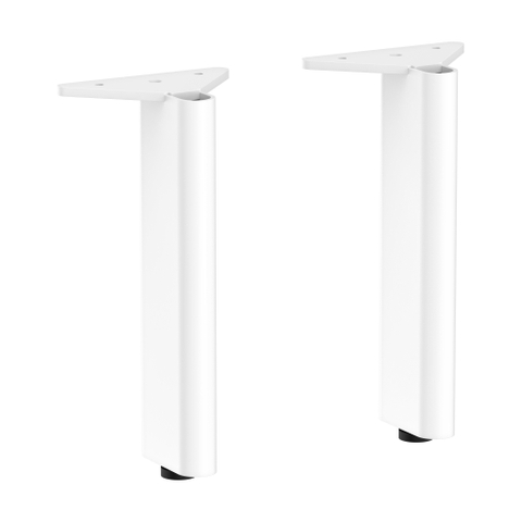 Hansgrohe Xelu meubel poot 17,5x6cm set 2 stuks mat wit SW1413805