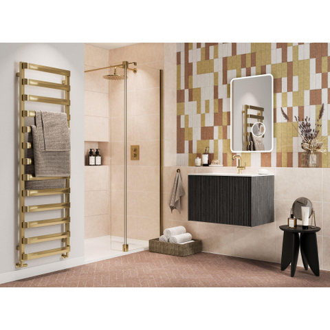 Crosswater 3ONE6 Handdoekhaak - rond - 3.3x4.5cm - gecoat messing geborsteld (goud) SW927936