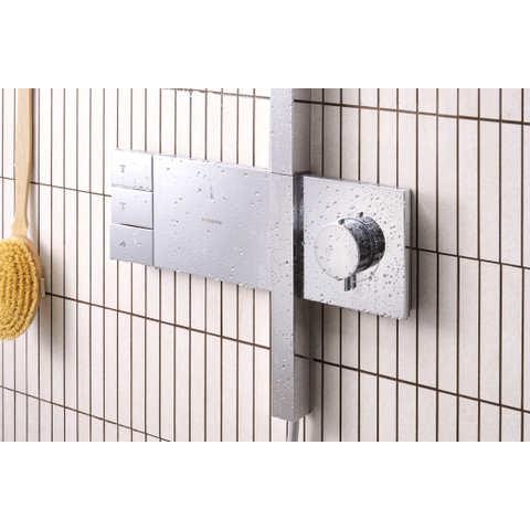 Hansgrohe Raindance Alive Q - showerpipe - 210/340 2jet - thermostaat - hoogglans chroom SW1387892