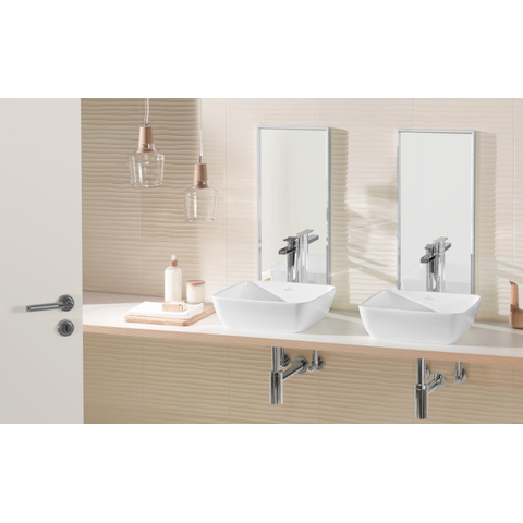 Villeroy & Boch Artis vasque à poser - 41x41cm - sans trou de robinetterie sans trop-plein ceramic+ blanc GA57119