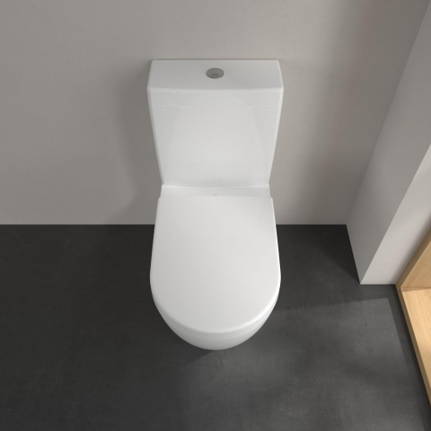 Villeroy & Boch Subway 2.0 duoblokcloset diepspoel pk - 37x71.5 directflush c+ - diepspoel - glans wit 1025190
