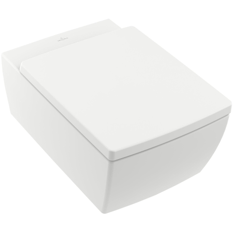 Villeroy & Boch memento 2.0 wandcloset - diepspoel DirectFlush - 37.5x56cm - Stone White (mat wit) SW336037