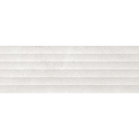 Metropol Inspired Decortegel 30x90cm 11.3mm gerectificeerd witte scherf White SW367780