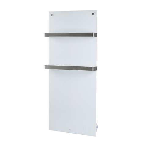 Eurom Sani 600 Comfort Panneau infrarouge salle de bains 115x46.5cm Wifi 600watt Verre Blanc SW656484