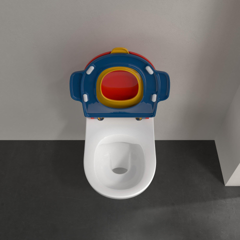 Villeroy & Boch O.novo Kids WC enfant suspendu à fond creux DirecFlush 32x52cm Blanc SW209599