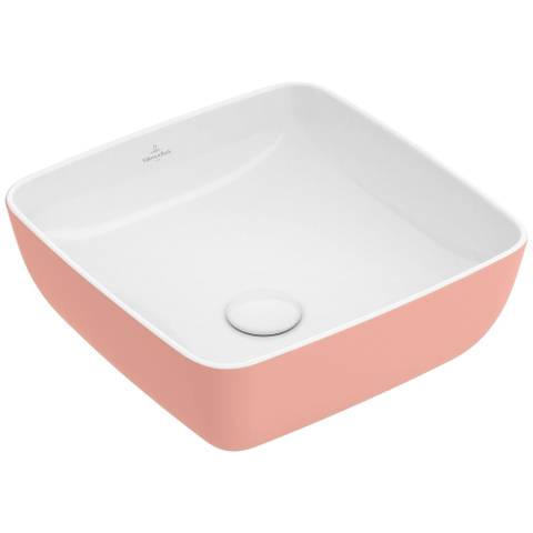 Villeroy & Boch Artis opzet wastafel 41cm zonder kraangat c-plus powder SHOWROOMMODEL SHOW24488
