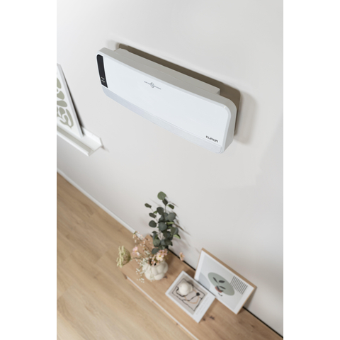 Eurom Wall design 2000R Radiateur mural céramique 2000 watts 11.5x56.5x19.5cm Blanc SW486894