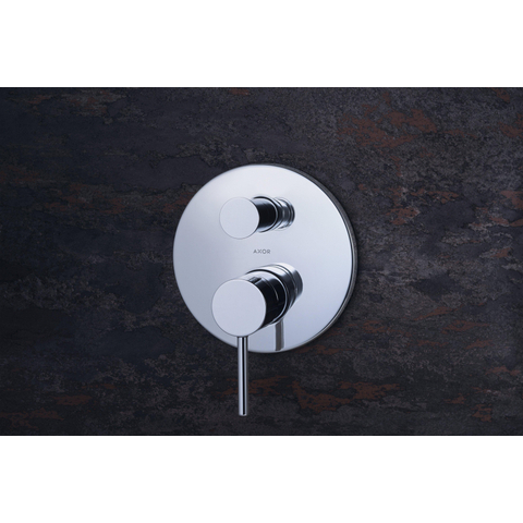 AXOR Starck Puro partie apparente pour robinet de baignoire encastré chrome 0450476