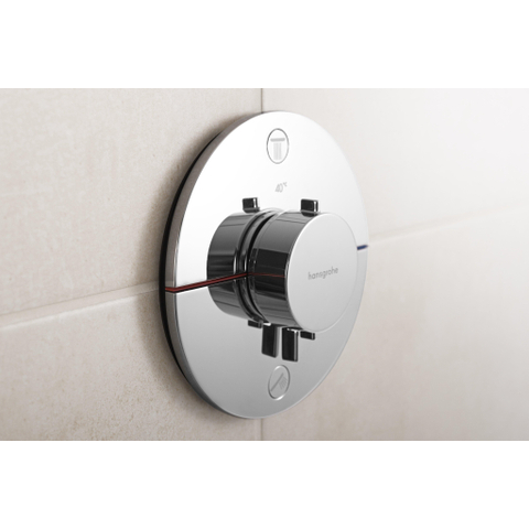 Hansgrohe Showerselect comfort s Thermostaat - inbouw - 2 functies - hoogglans chroom SW917989