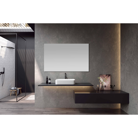 Saniclass Clear miroir – 100 x 70 cm – verre sans cuivre SW1413217