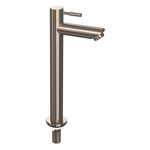 INK Robinet lave-mains - 26,9 cm - eau froide - laiton nickel brossé SW450941