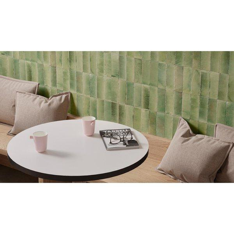 ÉCHANTILLON Ceralto Alvera Decor Carreau mural 5x15cm 10mm Giada SW914208