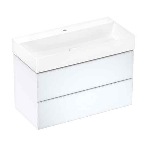 HansGrohe Xevolos E Lavabo 1000/480 avec trou pour robinet sans trop-plein, SmartClean SW995500