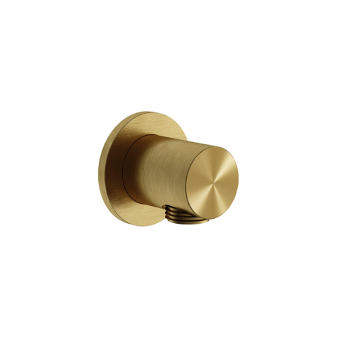 Hotbath Archie Wanduitlaat - PVD - geborsteld messing (goud) SW799036