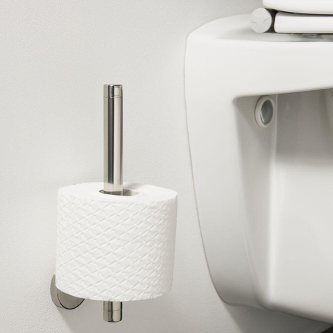 Tiger Boston Porte-papier toilette réserve XL 5x23.5x8.6cm inox poli brillant SW25207