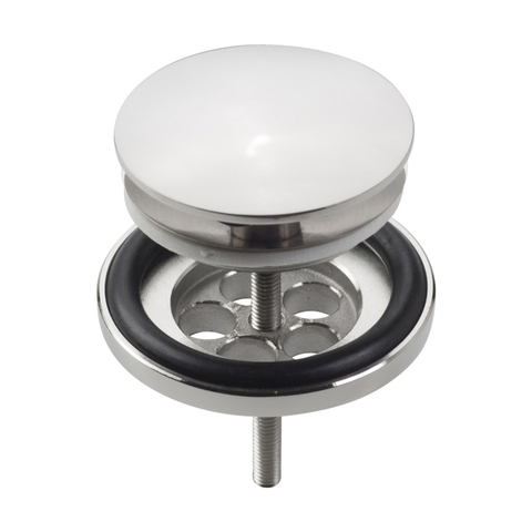 Clou Wash Me bouchon avec capot de recouvrement non obturable inox Chrome SW9453