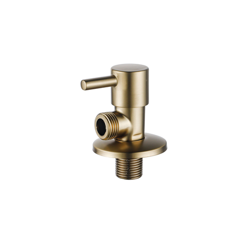 Fortifura Calvi stopkraan G1/2 - PVD - geborsteld messing (goud) SW1182543