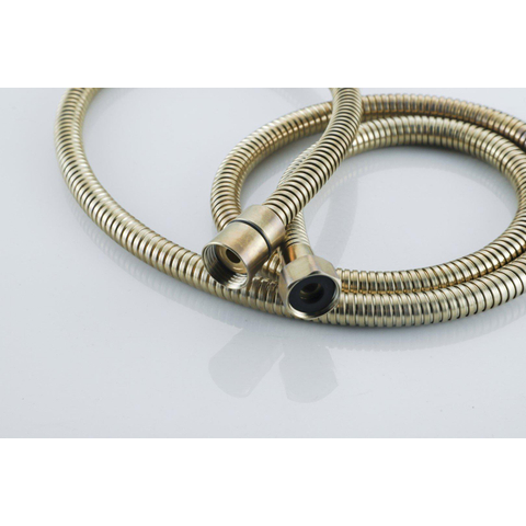 Fortifura Calvi doucheslang Metaal - 150cm - geborsteld messing (goud) SW767375
