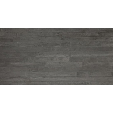 Vtwonen Tegels Raw Decor-strip - 60x120cm - 9.5mm - gerectificeerd - Anthracite SW670120