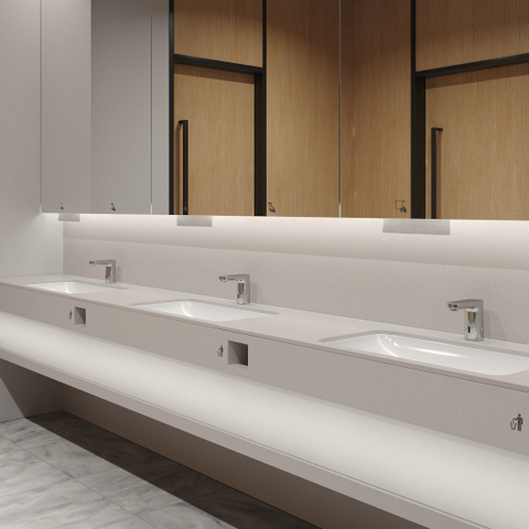 Hansgrohe Vernis Blend Elektronische wastafelkraan gemengd water en netstroom - hoogglans chroom SW651715